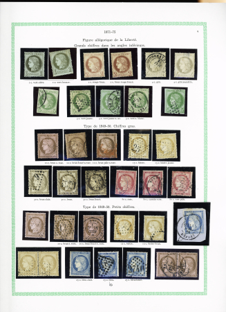 1849-75, Sélection de Classiques sur pages albums