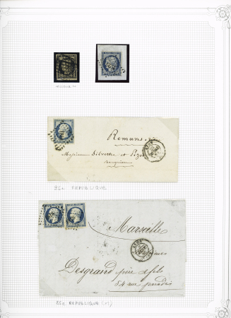 1849-75, Sélection de Classiques sur pages albums