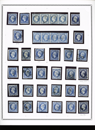 1849-75, Sélection de Classiques sur pages albums