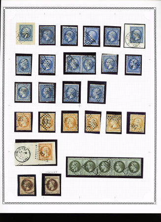 1849-75, Sélection de Classiques sur pages albums