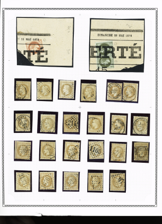 1849-75, Sélection de Classiques sur pages albums