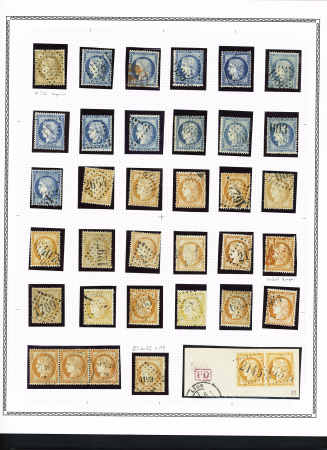 1849-75, Sélection de Classiques sur pages albums