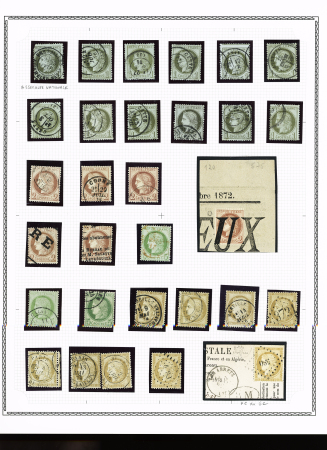 1849-75, Sélection de Classiques sur pages albums