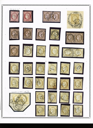 1849-75, Sélection de Classiques sur pages albums