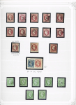 1849-75, Sélection de Classiques sur pages albums