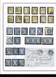 1849-75, Sélection de Classiques sur pages albums