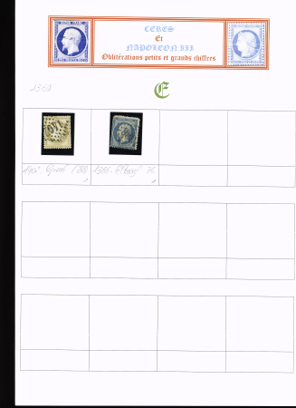 1849-75, Sélection de Classiques sur pages albums