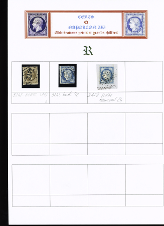 1849-75, Sélection de Classiques sur pages albums