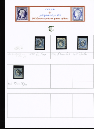 1849-75, Sélection de Classiques sur pages albums