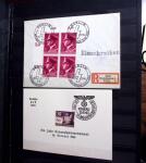 1850-1990, Small estate in various albums and boxes,