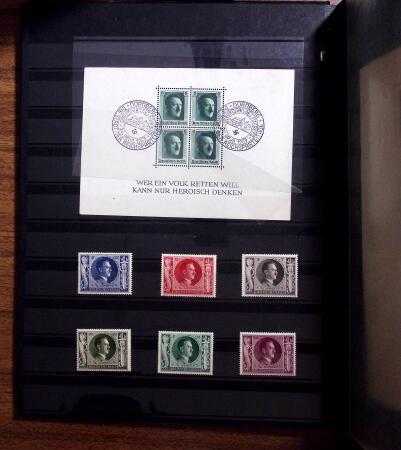 1850-1990, Small estate in various albums and boxes,