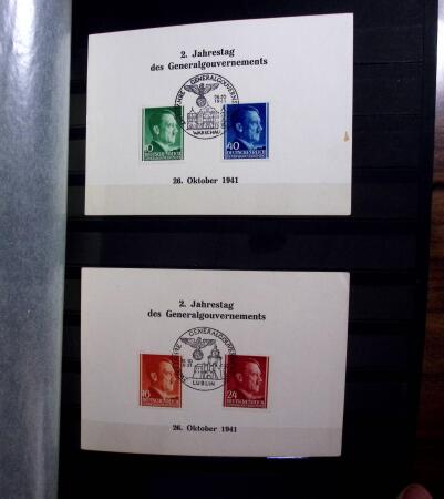 1850-1990, Small estate in various albums and boxes,