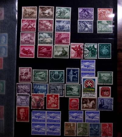 1850-1990, Small estate in various albums and boxes,