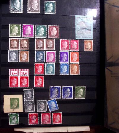 1850-1990, Small estate in various albums and boxes,