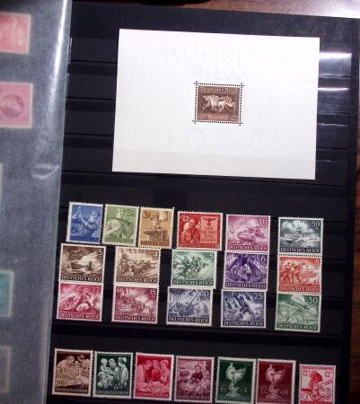 1850-1990, Small estate in various albums and boxes,