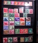 1850-1990, Small estate in various albums and boxes,