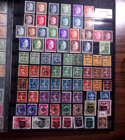 1850-1990, Small estate in various albums and boxes,