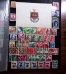 1850-1990, Small estate in various albums and boxes,