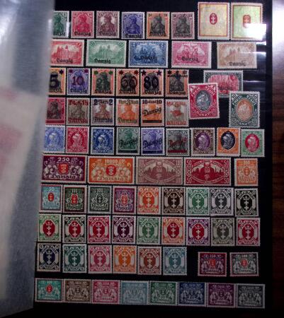 1850-1990, Small estate in various albums and boxes,