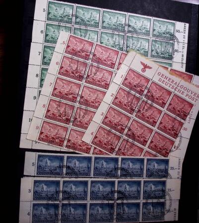 1850-1990, Small estate in various albums and boxes,