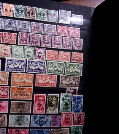 1850-1990, Small estate in various albums and boxes,