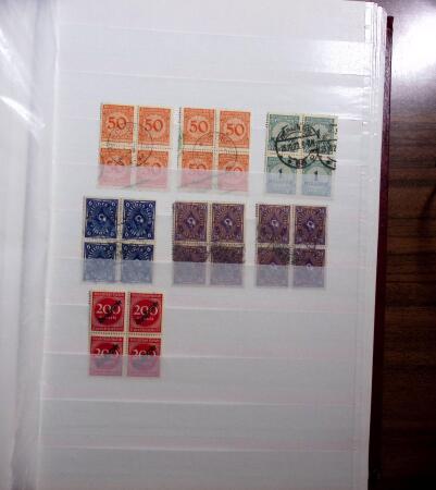 1850-1990, Small estate in various albums and boxes,