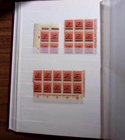 1850-1990, Small estate in various albums and boxes,