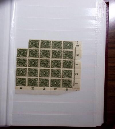 1850-1990, Small estate in various albums and boxes,