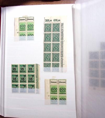 1850-1990, Small estate in various albums and boxes,
