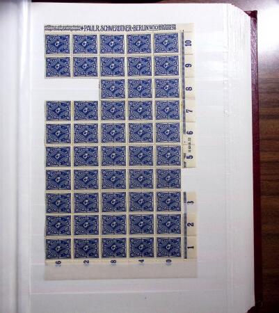 1850-1990, Small estate in various albums and boxes,