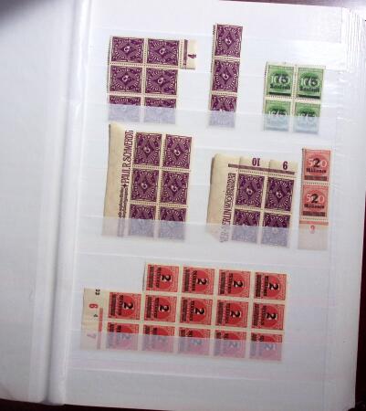 1850-1990, Small estate in various albums and boxes,