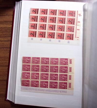 1850-1990, Small estate in various albums and boxes,
