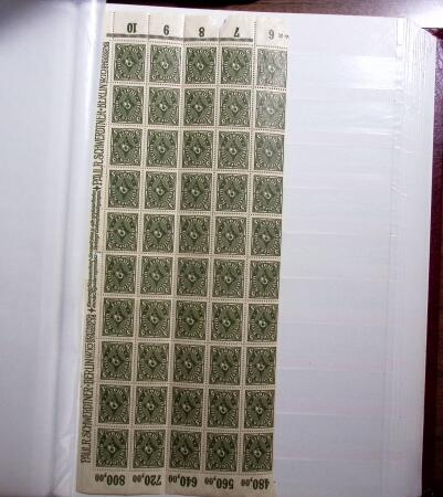1850-1990, Small estate in various albums and boxes,