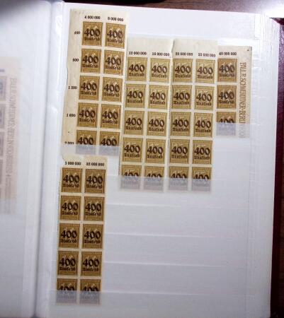 1850-1990, Small estate in various albums and boxes,