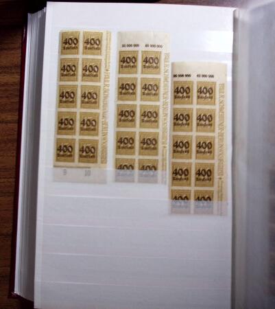 1850-1990, Small estate in various albums and boxes,