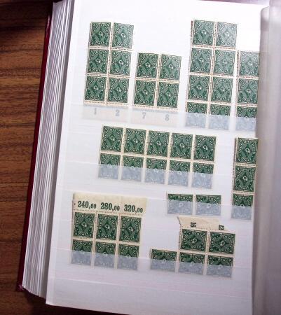 1850-1990, Small estate in various albums and boxes,