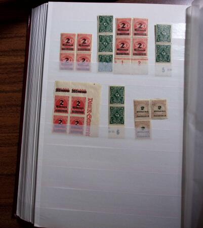 1850-1990, Small estate in various albums and boxes,