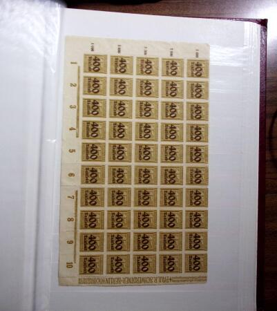 1850-1990, Small estate in various albums and boxes,