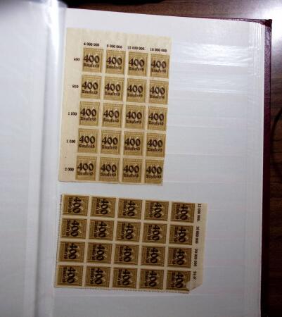 1850-1990, Small estate in various albums and boxes,