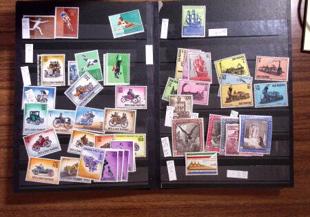 1850-1990, Small estate in various albums and boxes,