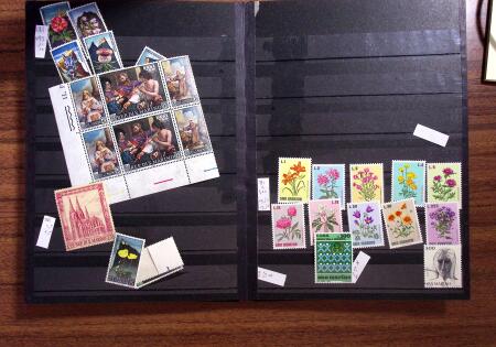 1850-1990, Small estate in various albums and boxes,