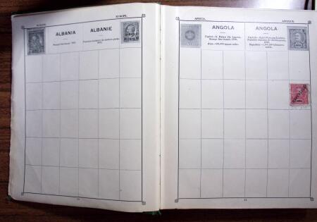 1850-1990, Small estate in various albums and boxes,