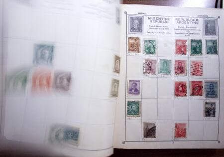 1850-1990, Small estate in various albums and boxes,