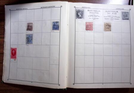 1850-1990, Small estate in various albums and boxes,