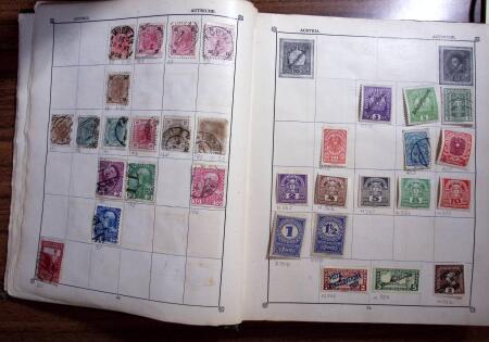 1850-1990, Small estate in various albums and boxes,