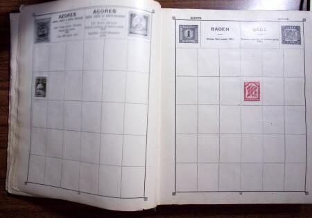 1850-1990, Small estate in various albums and boxes,