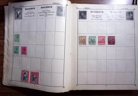 1850-1990, Small estate in various albums and boxes,