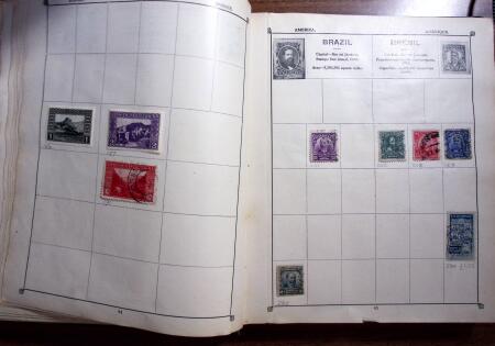 1850-1990, Small estate in various albums and boxes,