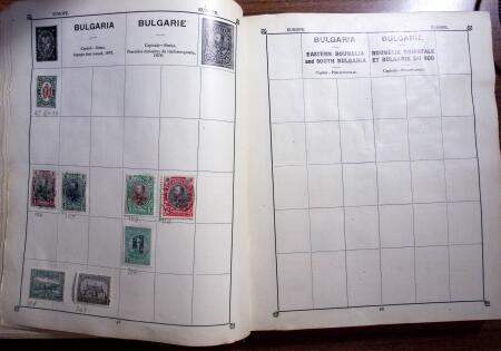 1850-1990, Small estate in various albums and boxes,