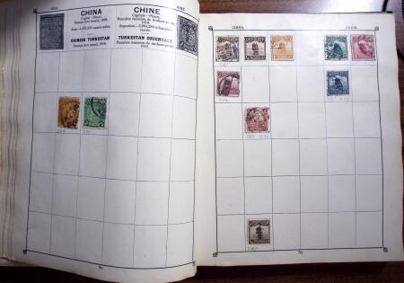 1850-1990, Small estate in various albums and boxes,